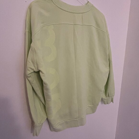 Lululemon Perfectly Oversized Crew Sweatshirt Red M/L | Relaxed Fit Athleisure - Picture 7 of 8